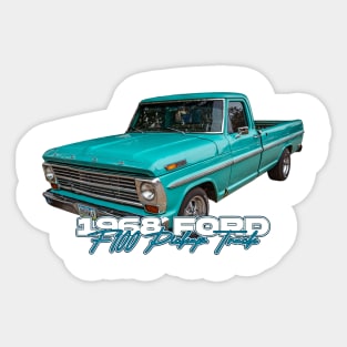 1968 Ford F100 Pickup Truck Sticker